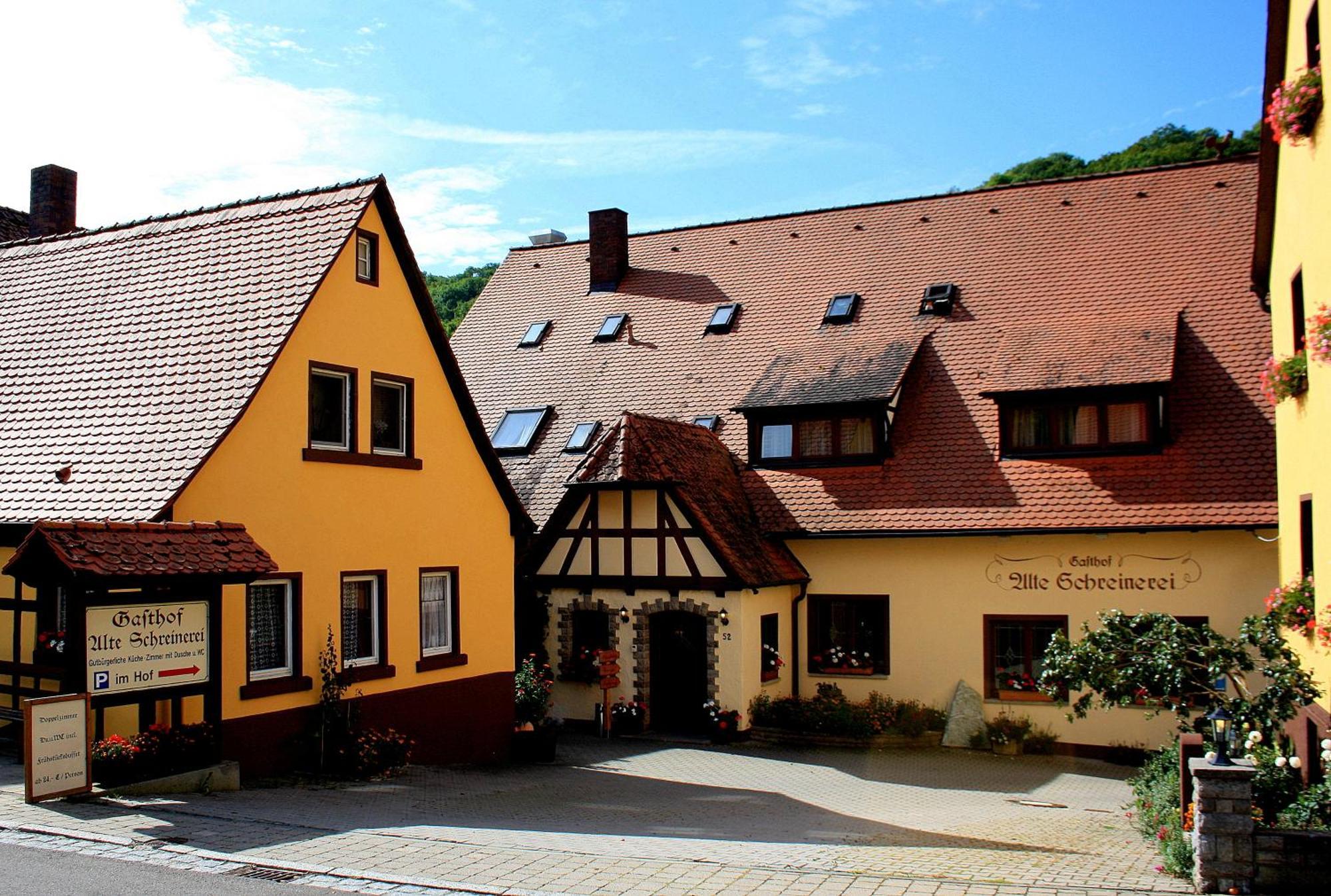 Gasthof Alte Schreinerei Rothenburg ob der Tauber Dış mekan fotoğraf